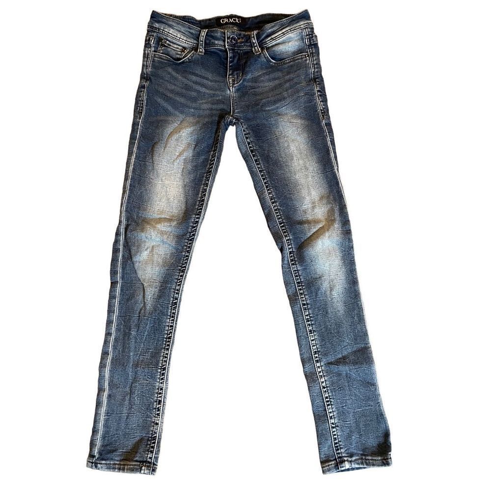 Girls L.A. Grace Skinny Jeans (Sz 12)